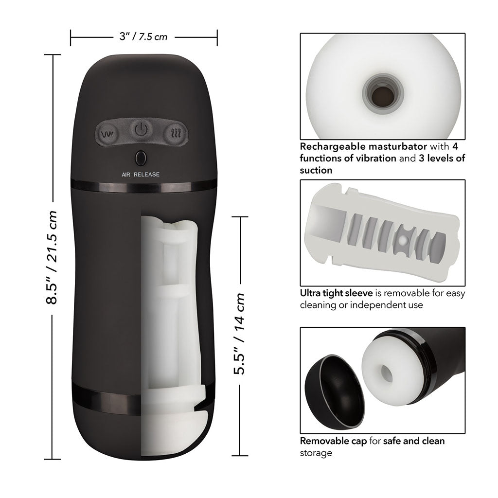 The Hummer—Sucking, Vibrating, Power Stroker - Love Dolls 4U
