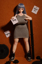 Youla Sex doll (Climax Doll Mini 58cm m-cup silicone) - Love Dolls 4U