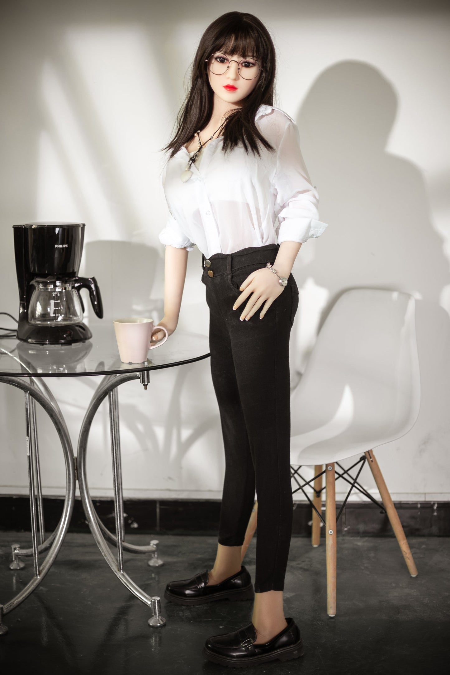 158cm H-Cup TPE Sex Doll - Mae: Lifelike Companion with Movable Joints