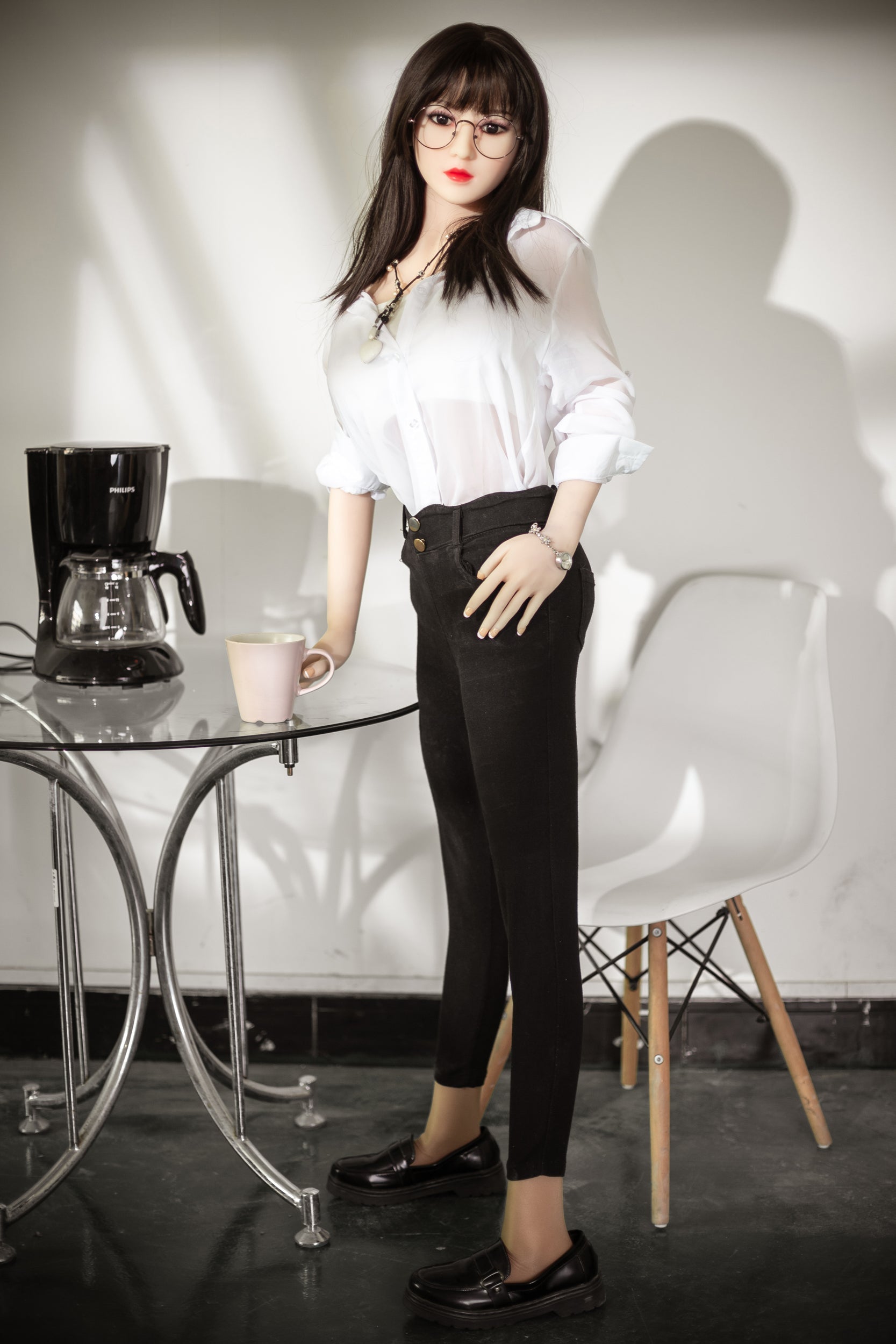 158cm H-Cup TPE Sex Doll - Mae: Lifelike Companion with Movable Joints