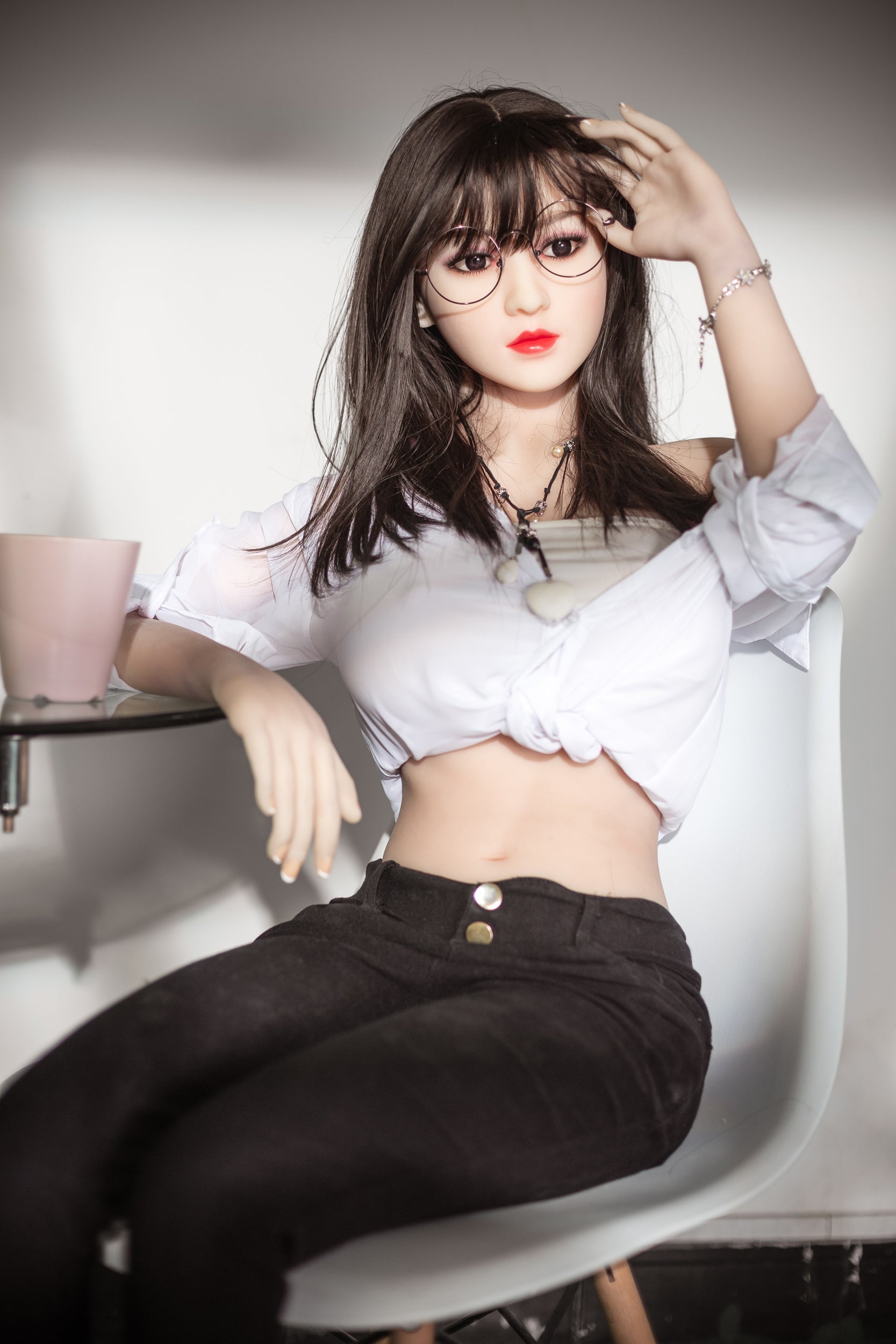 158cm H-Cup TPE Sex Doll - Mae: Lifelike Companion with Movable Joints
