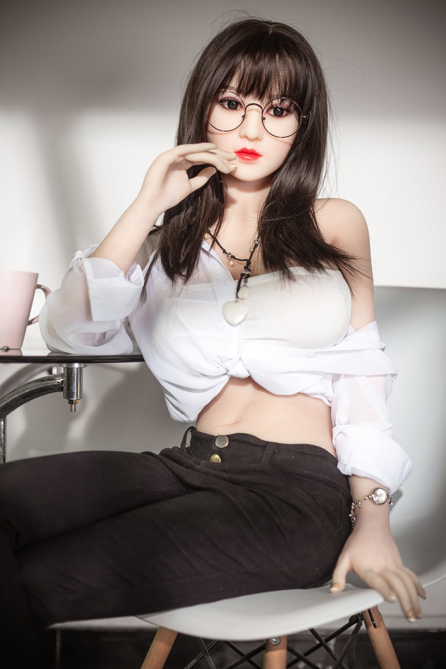 158cm H-Cup TPE Sex Doll - Mae: Lifelike Companion with Movable Joints