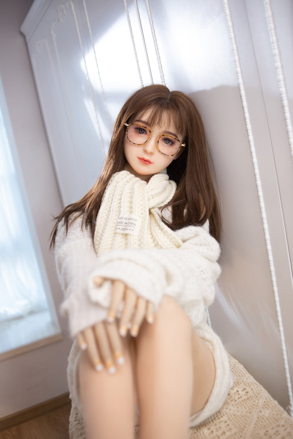 Aibei 148cm C-Cup Lifelike TPE Sex Doll with Silicone Head - Realistic Companion - Love Dolls 4U