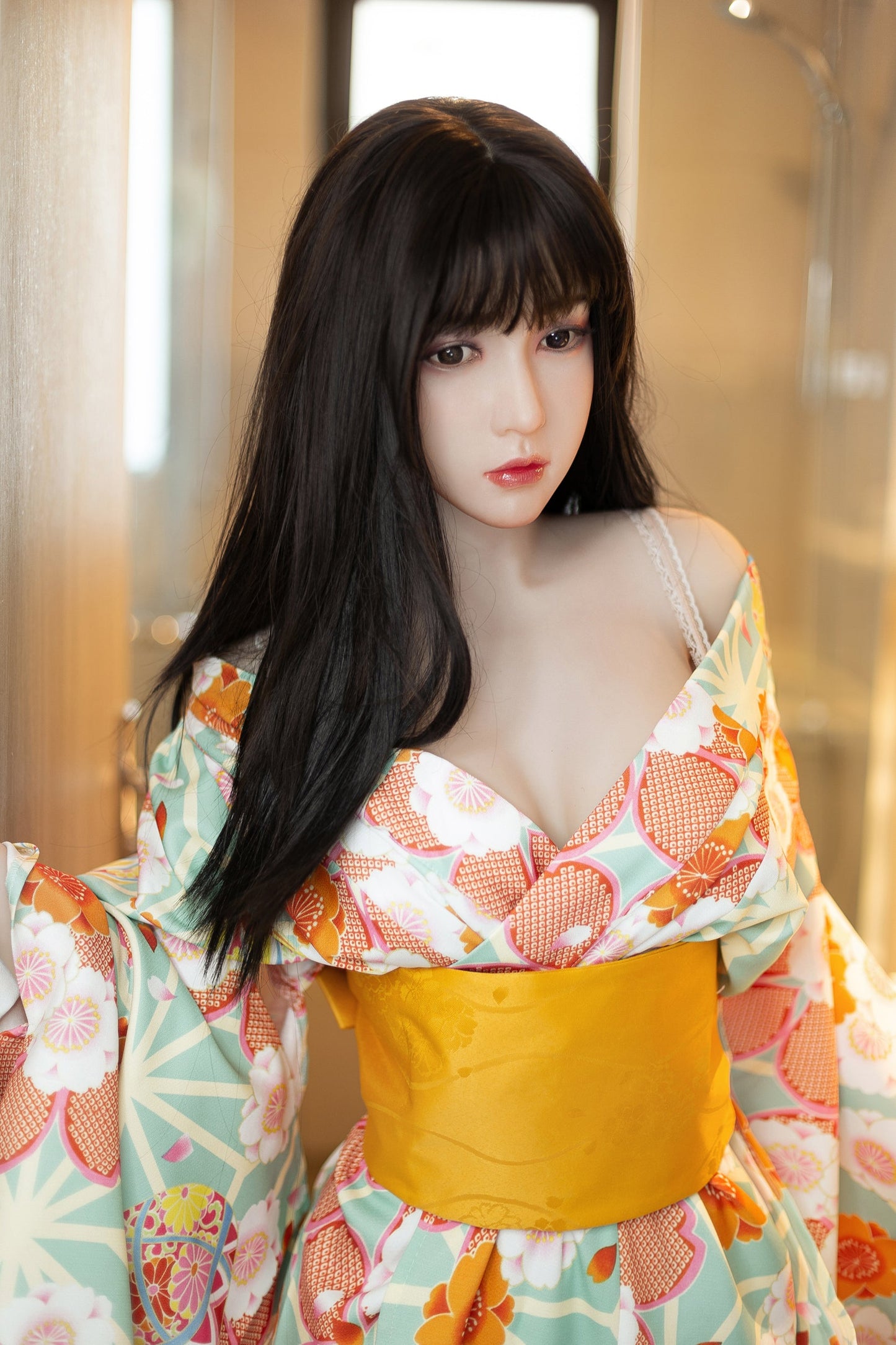 158cm E-Cup Lifelike TPE Silicone Sex Doll - Realistic Love Doll with Movable Joints