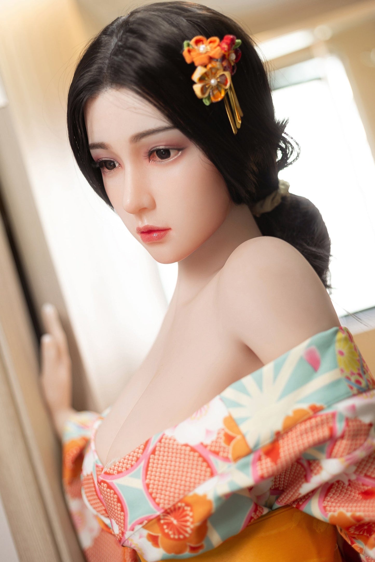 158cm E-Cup Lifelike TPE Silicone Sex Doll - Realistic Love Doll with Movable Joints