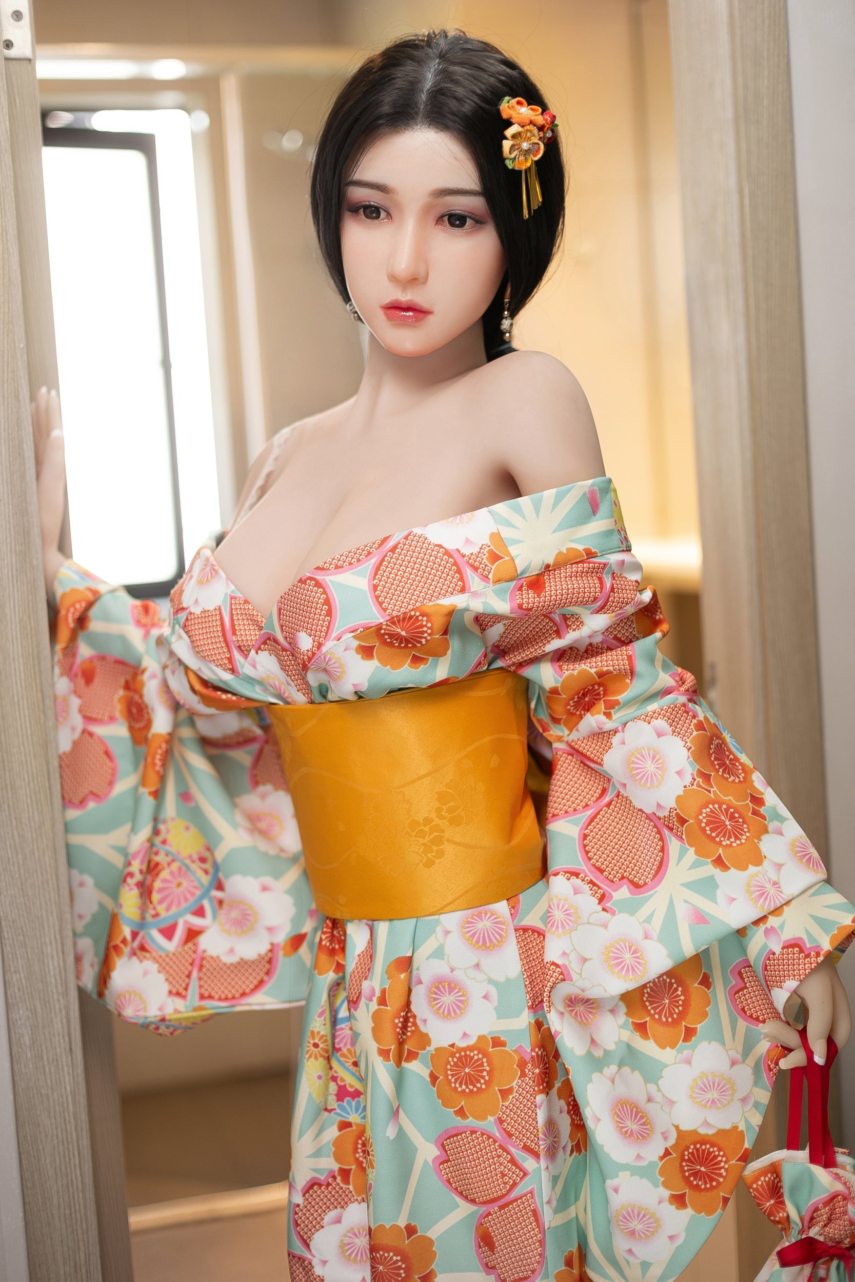 158cm E-Cup Lifelike TPE Silicone Sex Doll - Realistic Love Doll with Movable Joints