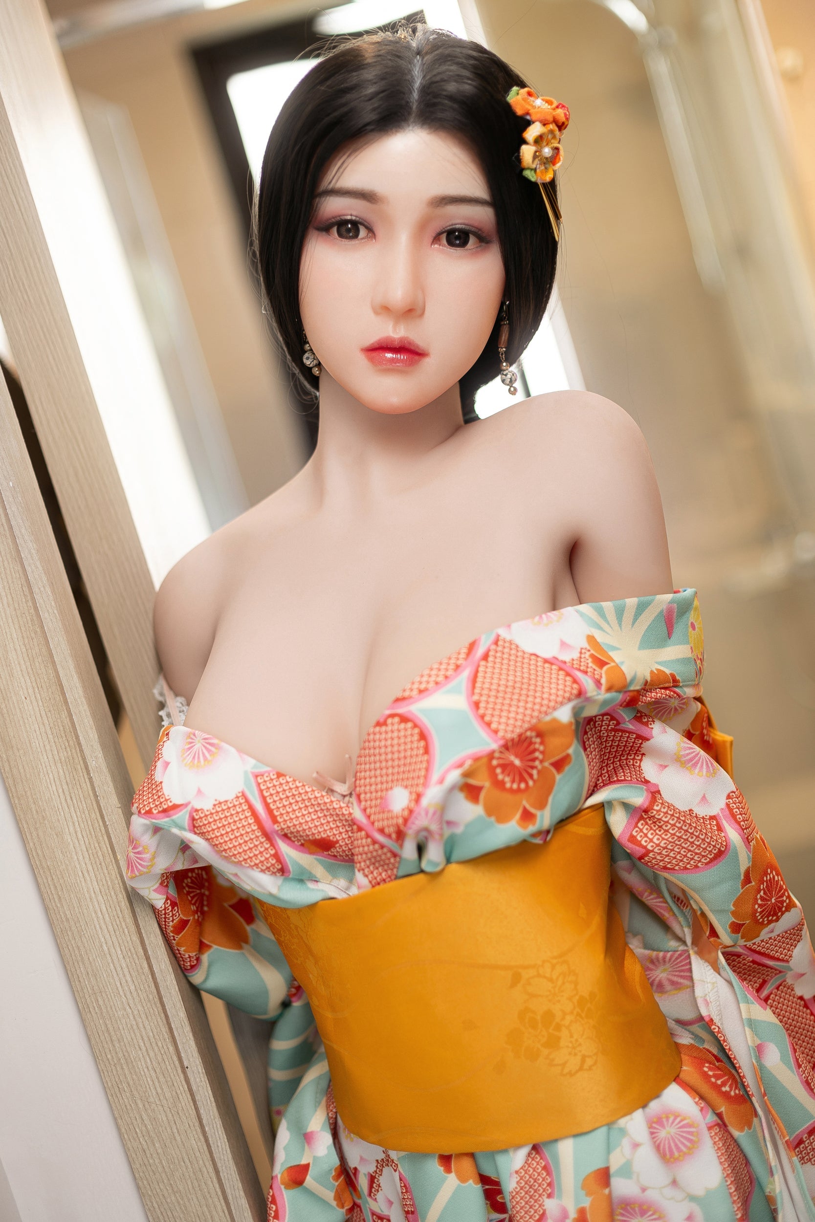 158cm E-Cup Lifelike TPE Silicone Sex Doll - Realistic Love Doll with Movable Joints
