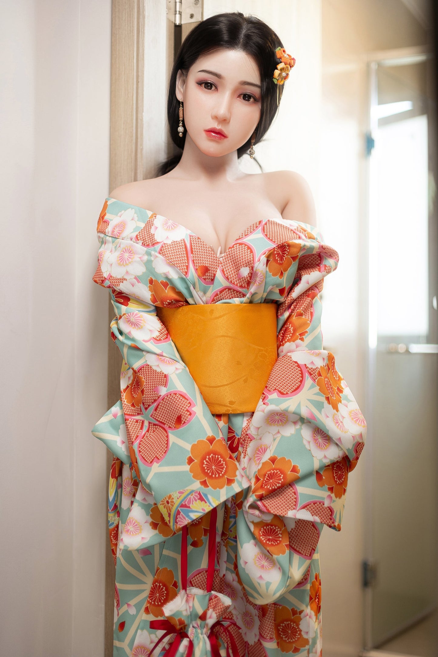 158cm E-Cup Lifelike TPE Silicone Sex Doll - Realistic Love Doll with Movable Joints
