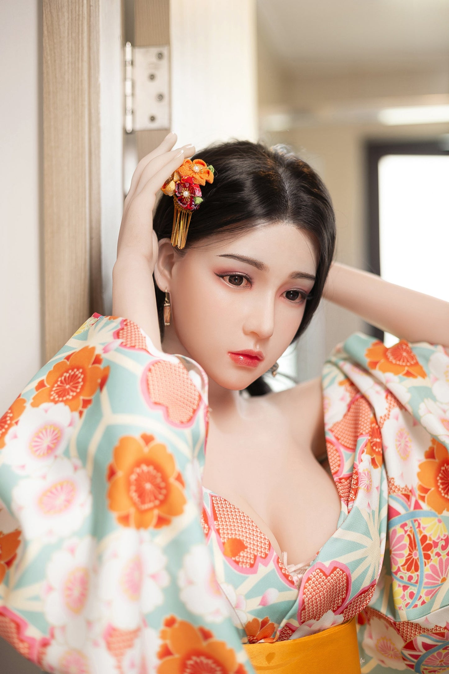 158cm E-Cup Lifelike TPE Silicone Sex Doll - Realistic Love Doll with Movable Joints