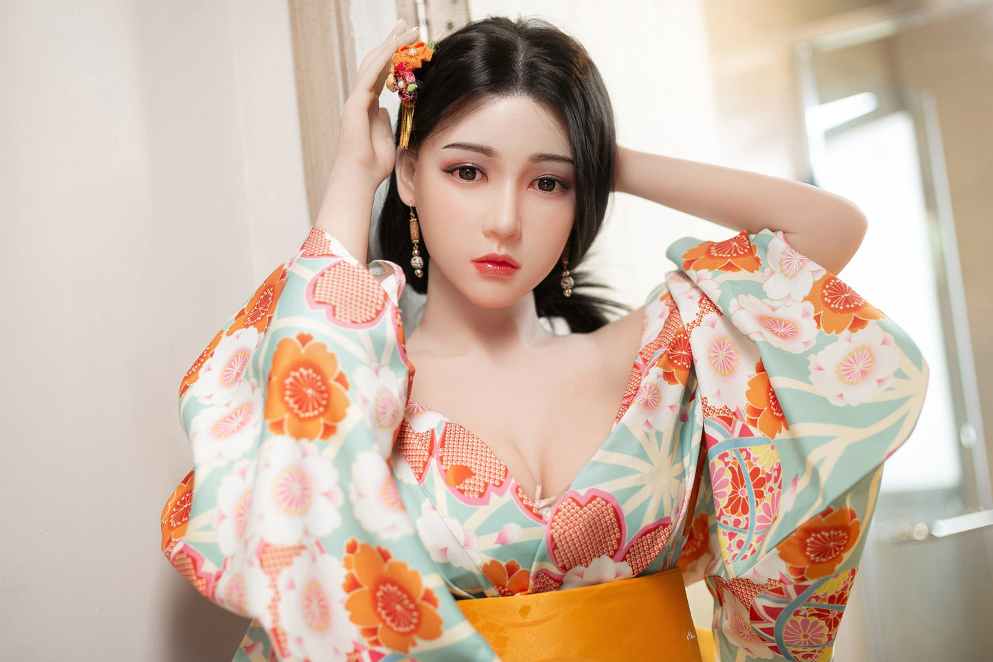 158cm E-Cup Lifelike TPE Silicone Sex Doll - Realistic Love Doll with Movable Joints