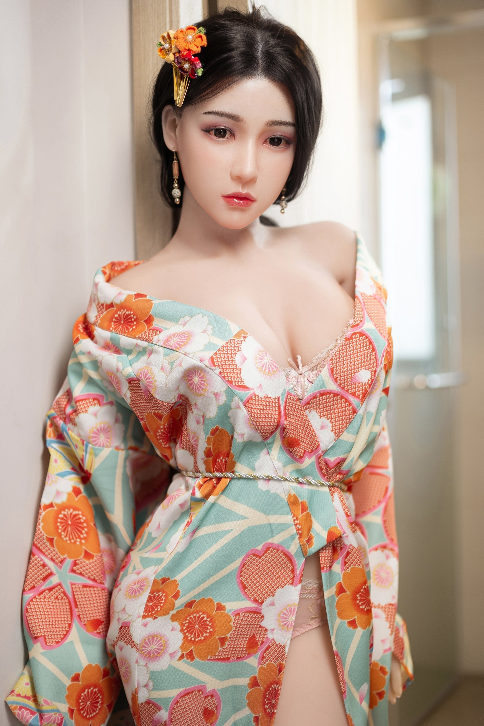 158cm E-Cup Lifelike TPE Silicone Sex Doll - Realistic Love Doll with Movable Joints