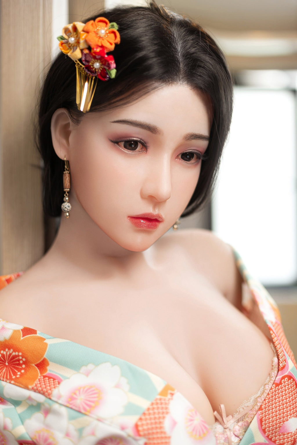 158cm E-Cup Lifelike TPE Silicone Sex Doll - Realistic Love Doll with Movable Joints - Love Dolls 4U