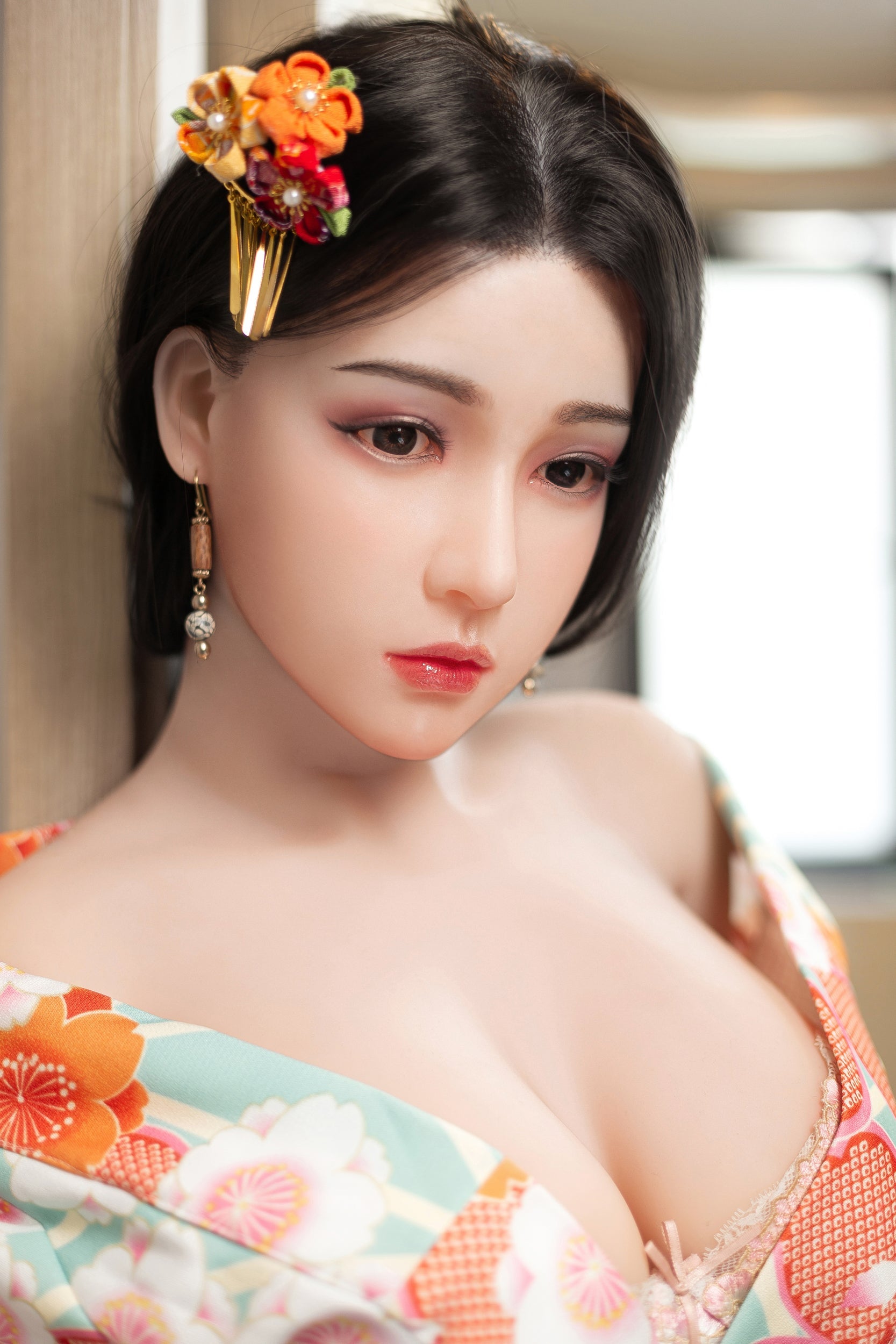 158cm E-Cup Lifelike TPE Silicone Sex Doll - Realistic Love Doll with Movable Joints