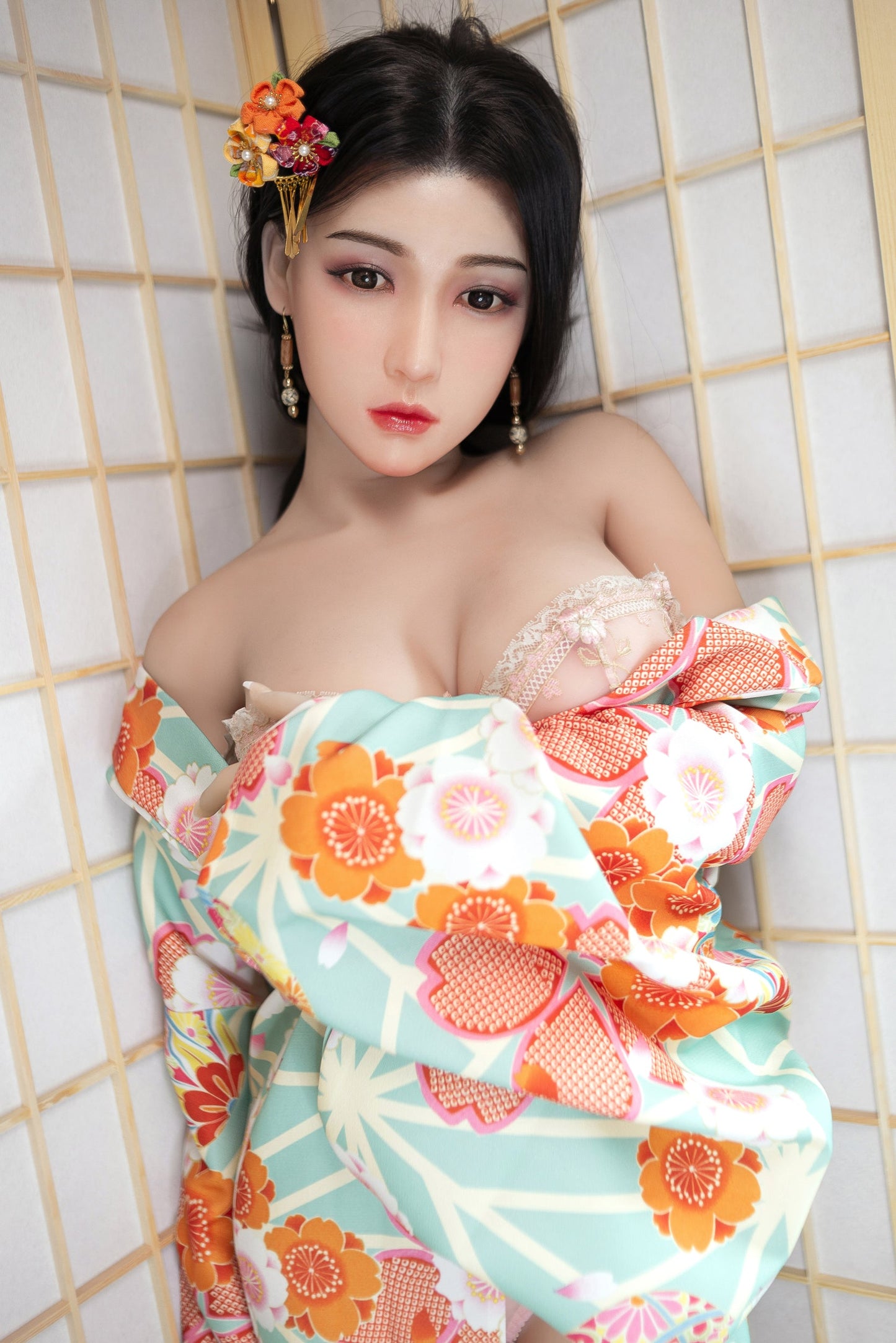158cm E-Cup Lifelike TPE Silicone Sex Doll - Realistic Love Doll with Movable Joints