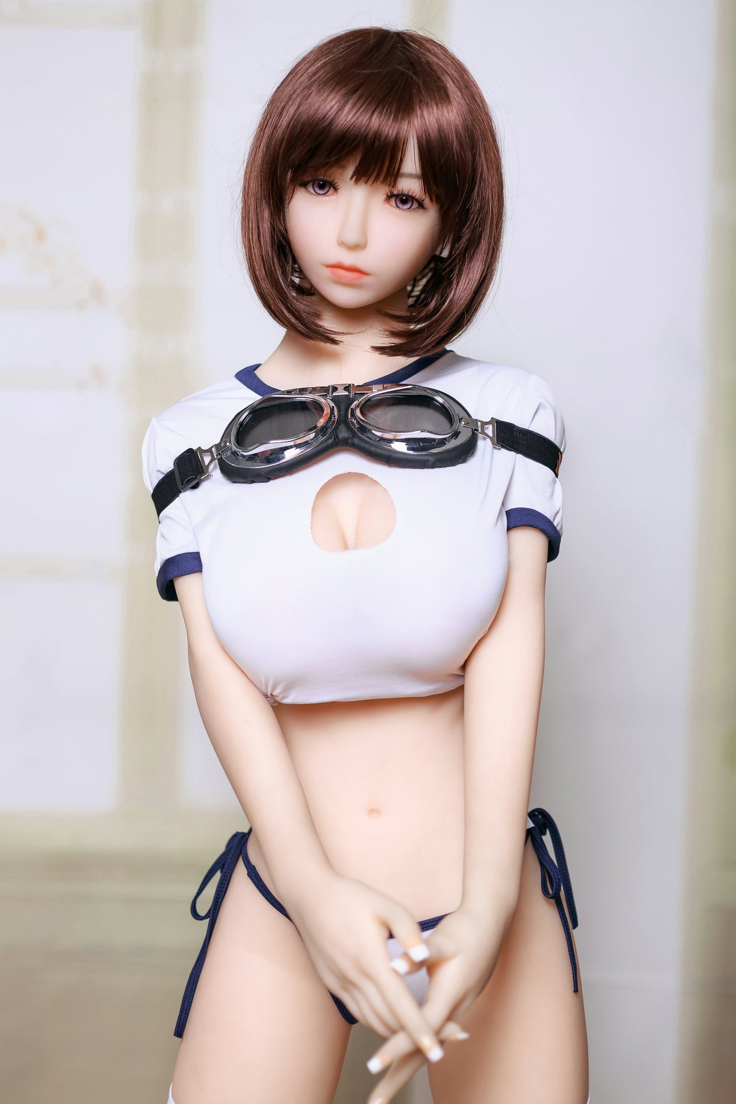 Aibei 158cm H-Cup Lifelike TPE Realistic Sex Doll - Ultimate Intimate Companion