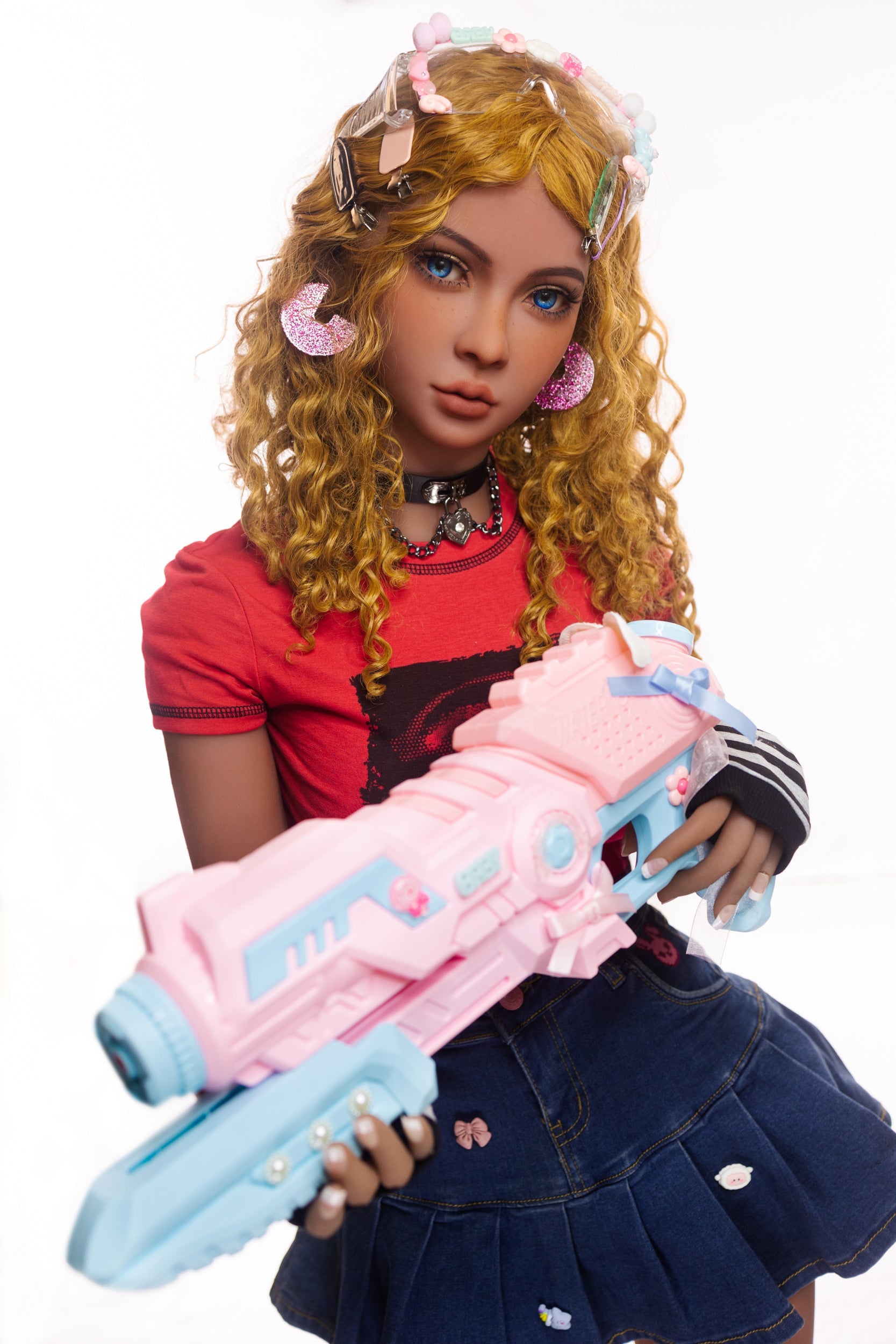Aibei Lifelike 158cm C-Cup TPE Sex Doll - Realistic Companion for Intimate Experiences
