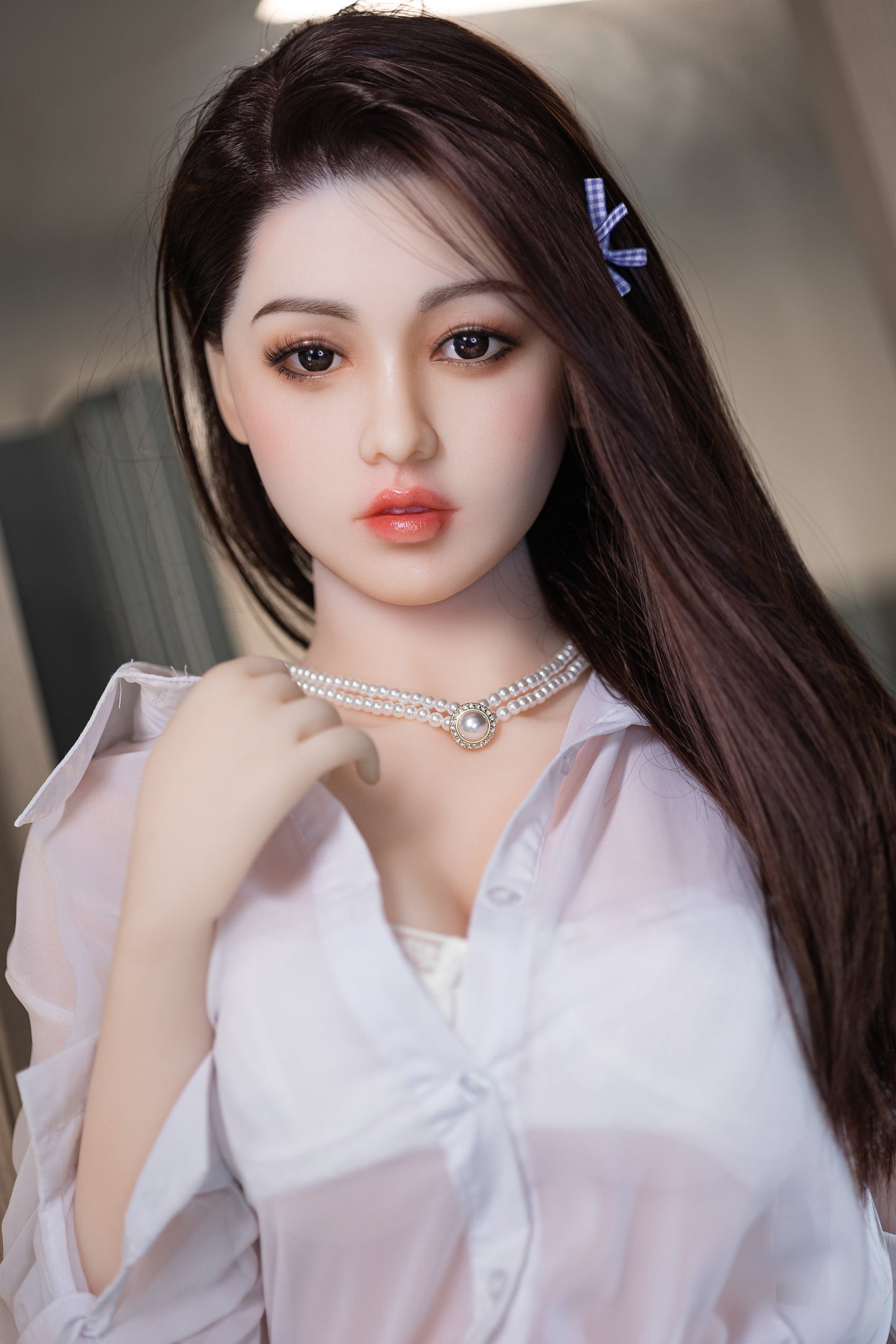 165cm G-Cup Lifelike TPE Silicone Sex Doll - Realistic Head & Articulated Body