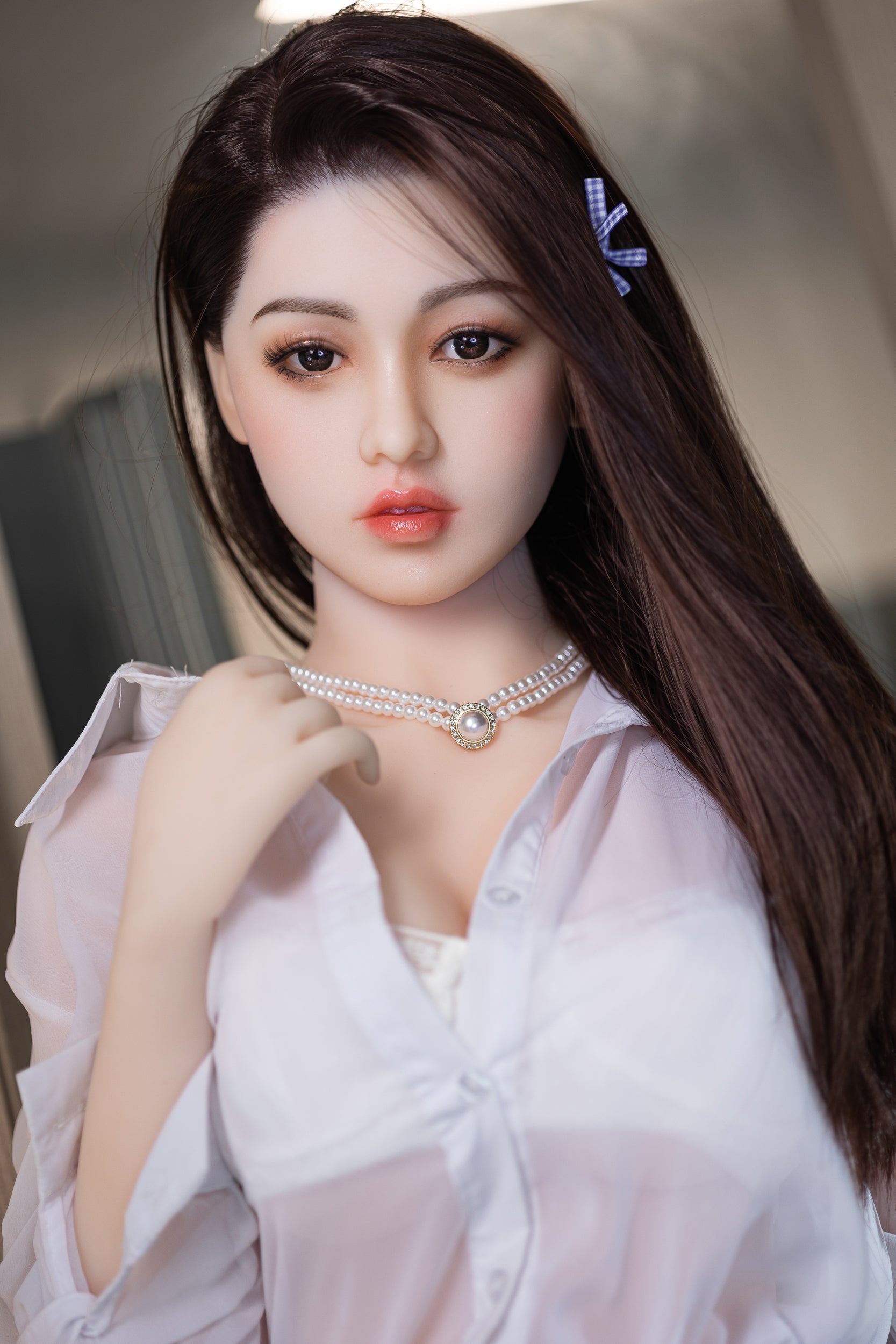 165cm G-Cup Lifelike TPE Silicone Sex Doll - Realistic Head & Articulated Body