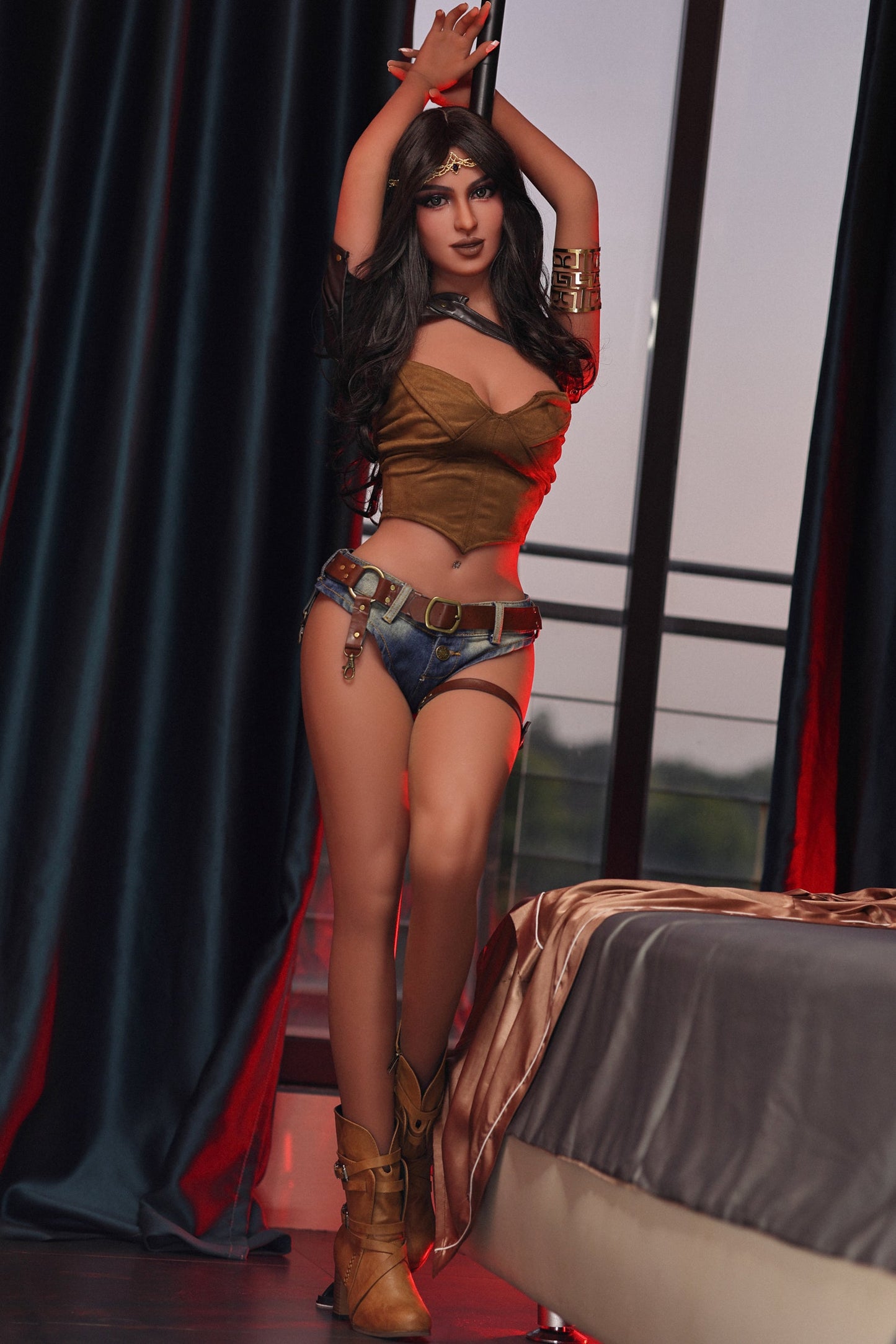Aibei 158cm C-Cup TPE Sex Doll: Realistic & Lifelike Companion