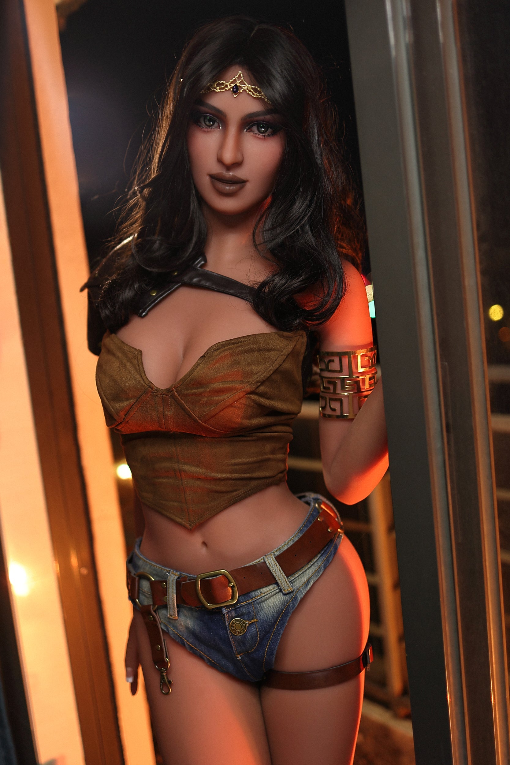 #A9: 158cm C-Cup Lifelike TPE Sex Doll - Realistic Companion with USA Stock