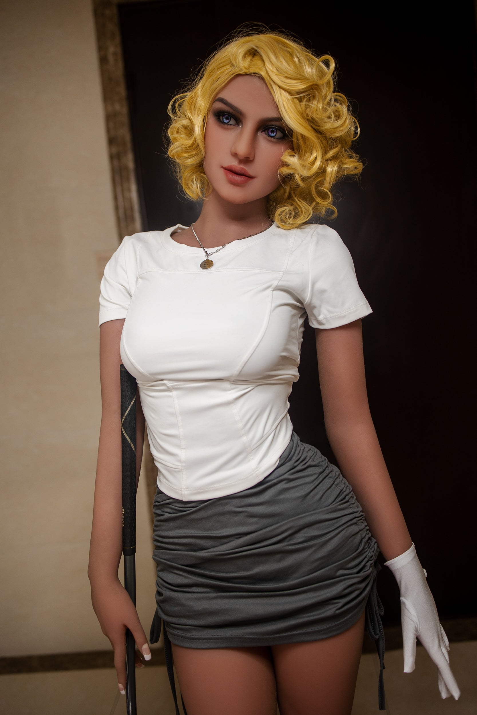 Lifelike 158cm C-Cup TPE Sex Doll - Aibei: Realistic Companion for Intimate Experiences