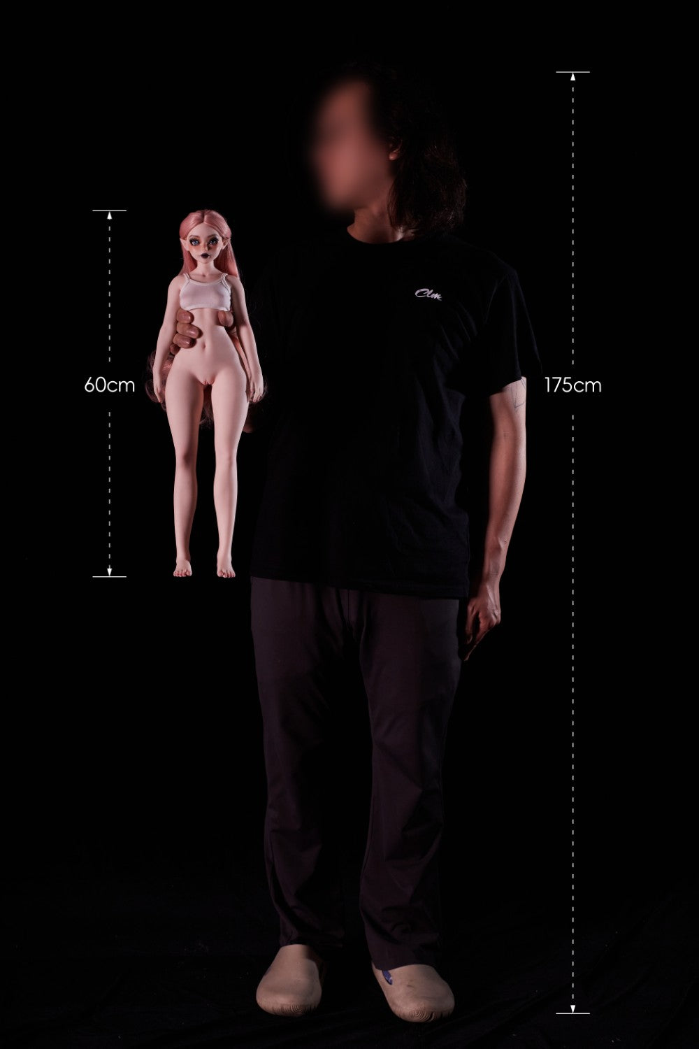 Hilary Sex doll (Climax Doll Mini 60cm a-cup silicone) - Love Dolls 4U