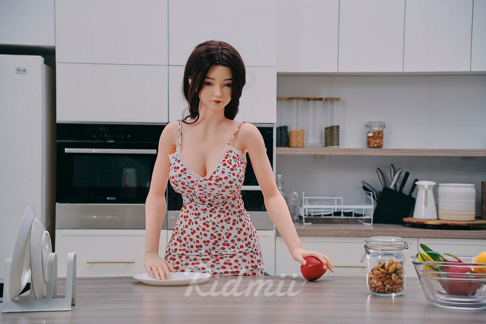 Ridmii Doll Olympia: 163cm Lifelike Silicone Head TPE Body Sex Doll