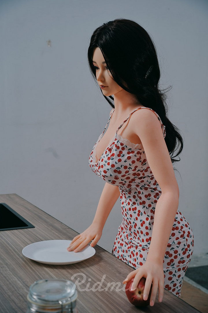 Ridmii Doll Olympia: 163cm Lifelike Silicone Head TPE Body Sex Doll