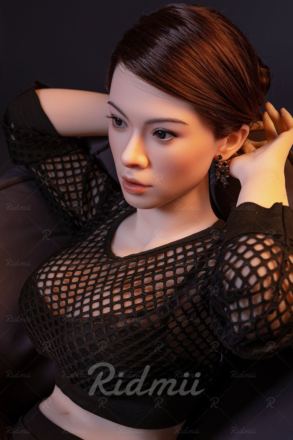 Aidra 5'2" (158cm) B Cup Movable Jaw Silicone Head TPE Body Milf Sex Doll - In Stock USA - Love Dolls 4U