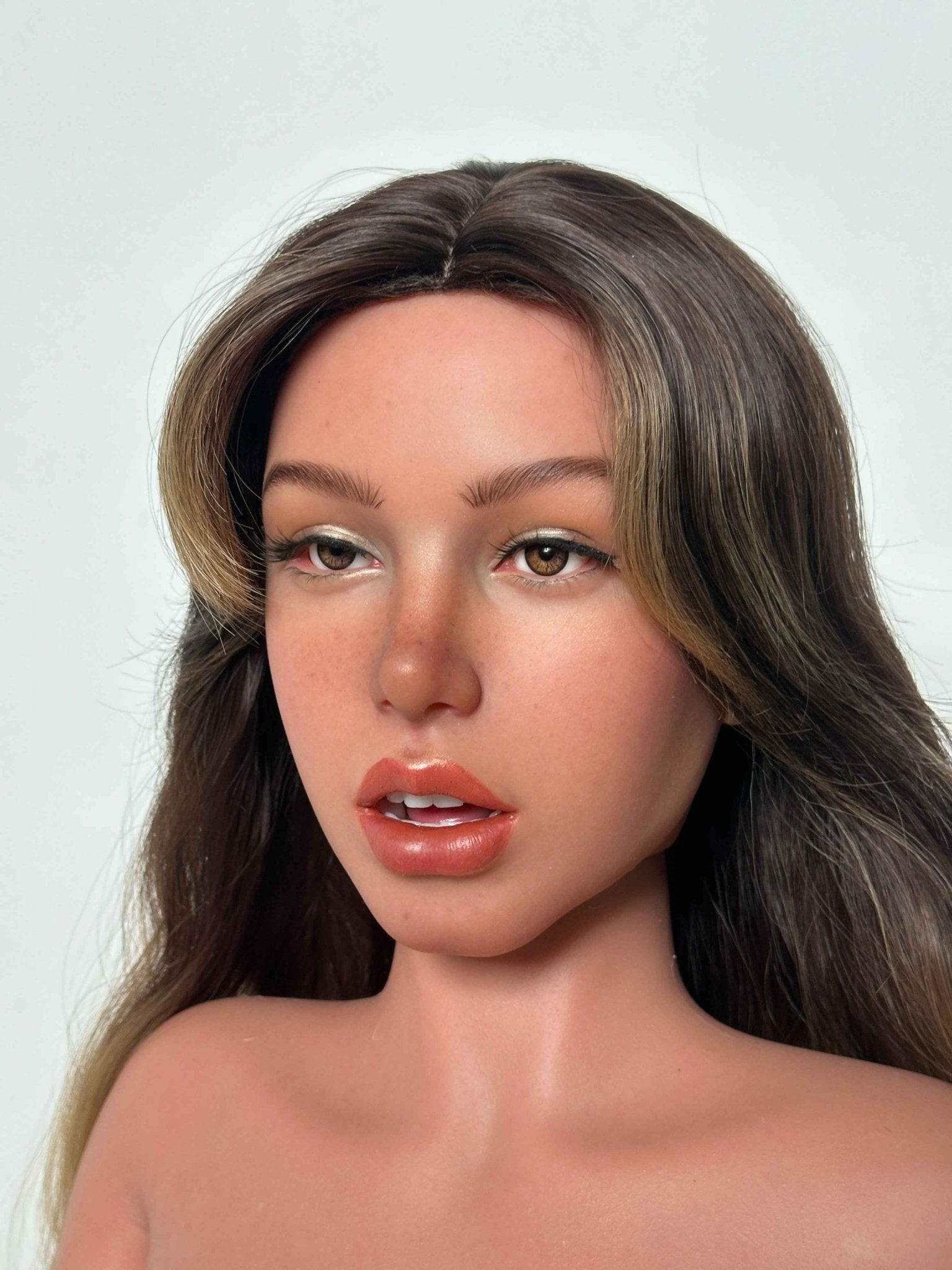 Alyssa Premium Silicone Head (Movable Jaw) + SLE Body Sex Doll - ZELEX® [USA STOCK] – Realistic Sex Doll for Men – Discreet Shipping USA