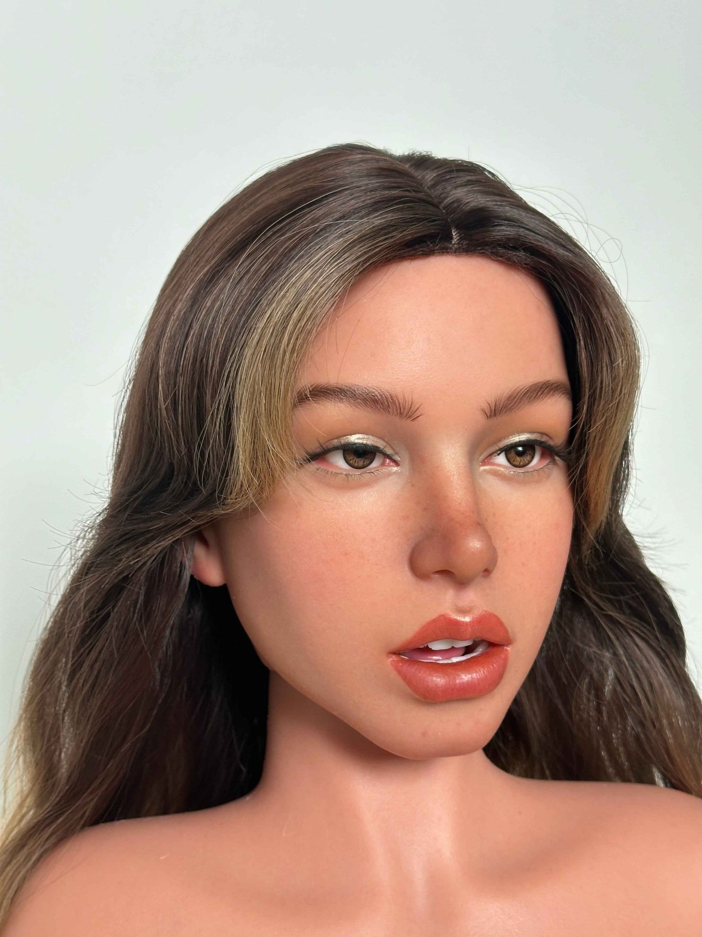 Alyssa Premium Silicone Head (Movable Jaw) + SLE Body Sex Doll - ZELEX® [USA STOCK] – Realistic Sex Doll for Men – Discreet Shipping USA