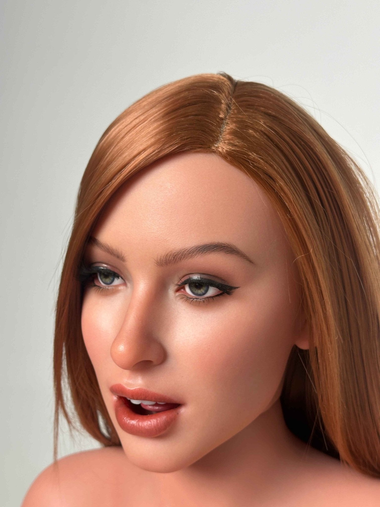 Ava Silicone Head (Movable Jaw) + SLE Body Premium Sex Doll - ZELEX® [USA STOCK] – Realistic Sex Doll for Men – Discreet Shipping USA