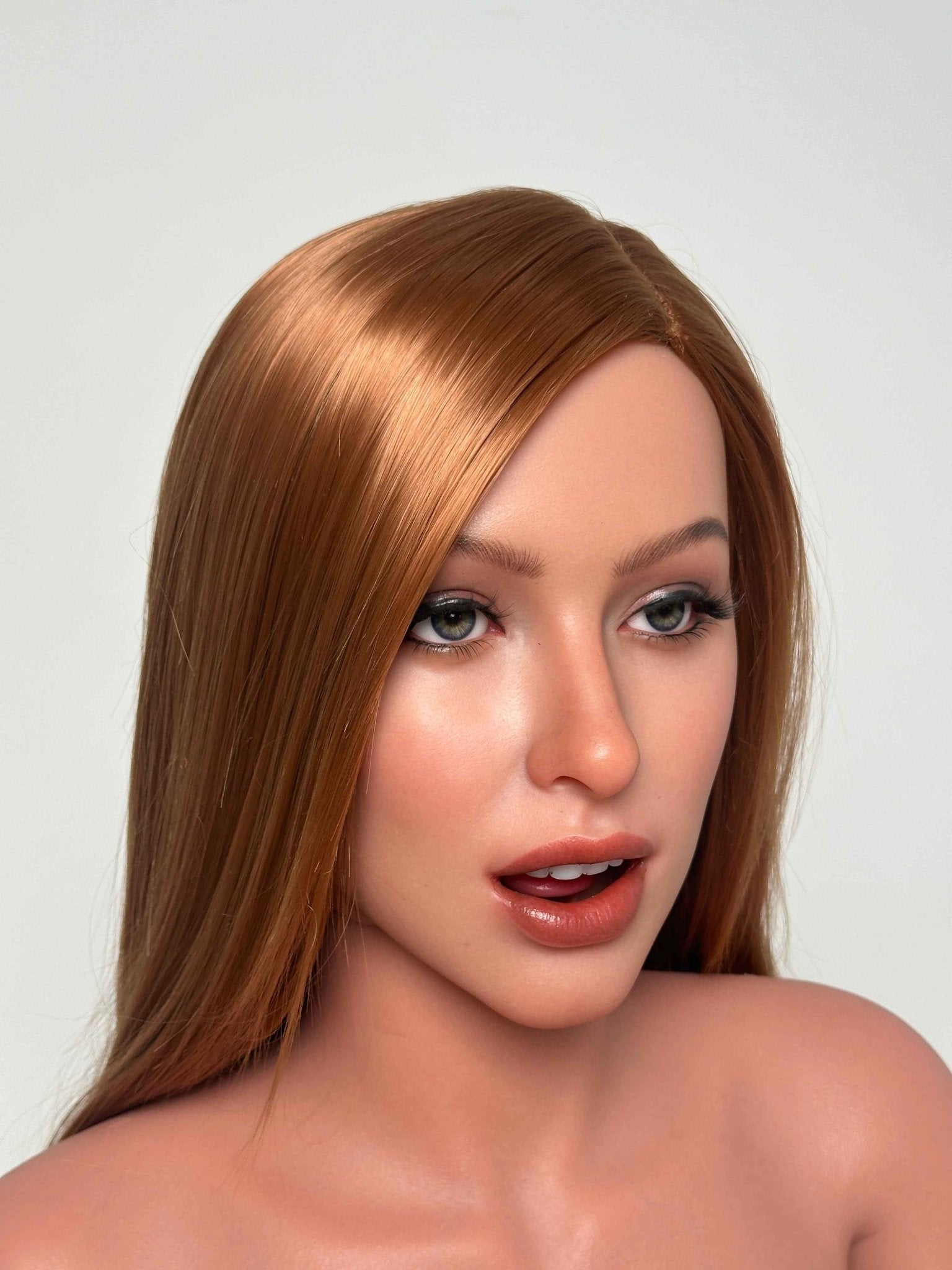 Ava Silicone Head (Movable Jaw) + SLE Body Premium Sex Doll - ZELEX® [USA STOCK] – Realistic Sex Doll for Men – Discreet Shipping USA