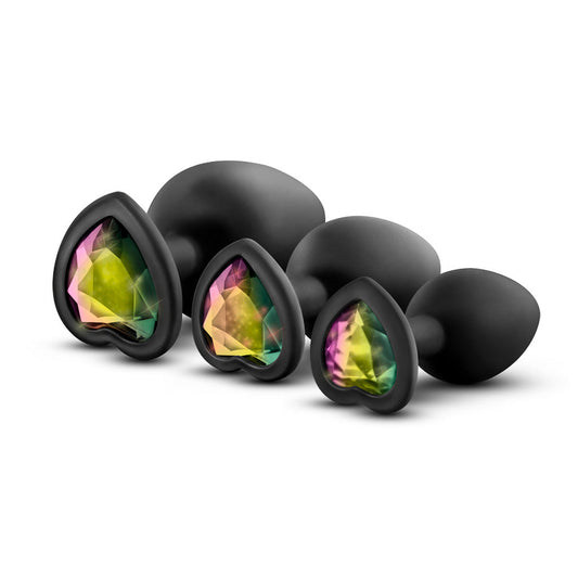 Blingy Butt Plug Trio - Love Dolls 4U
