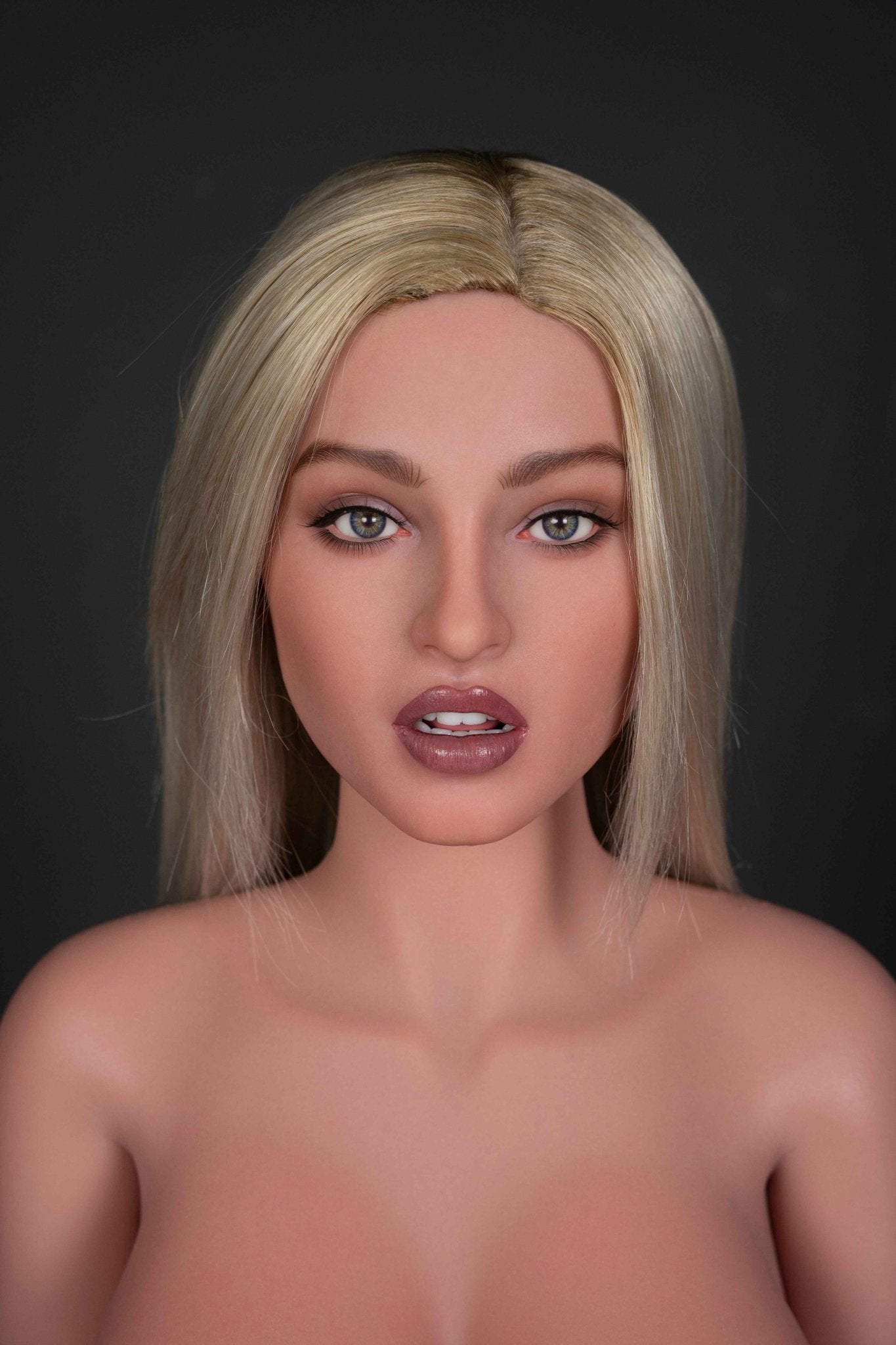Charlotte Silicone Head (Movable Jaw) + SLE Body Premium Sex Doll - ZELEX® [USA STOCK] – Realistic Sex Doll for Men – Discreet Shipping USA