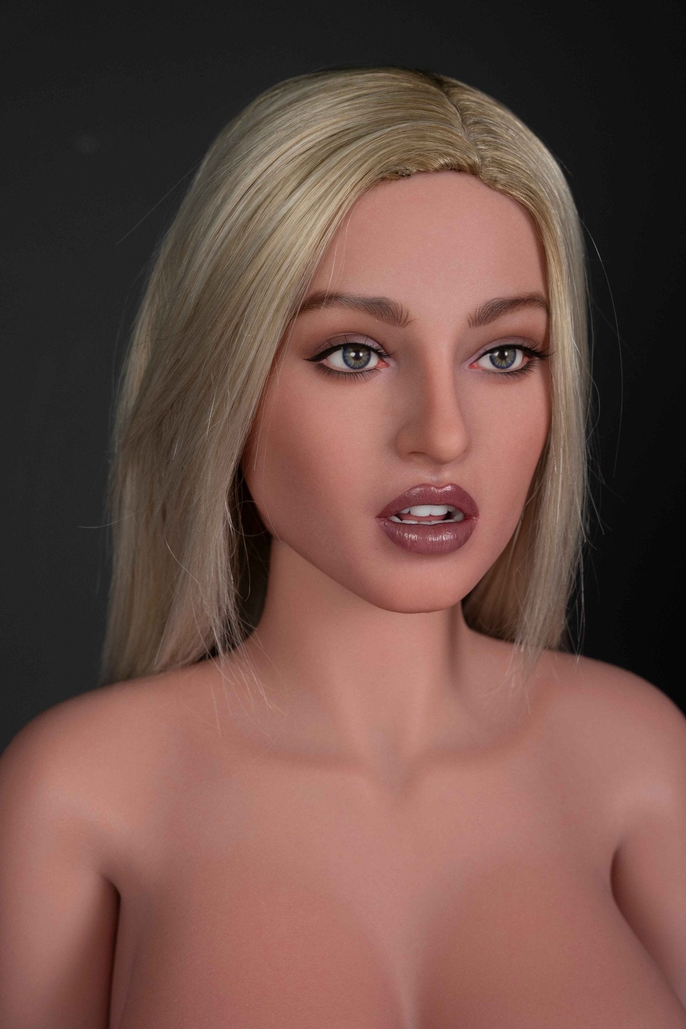 Charlotte Silicone Head (Movable Jaw) + SLE Body Premium Sex Doll - ZELEX® [USA STOCK] – Realistic Sex Doll for Men – Discreet Shipping USA
