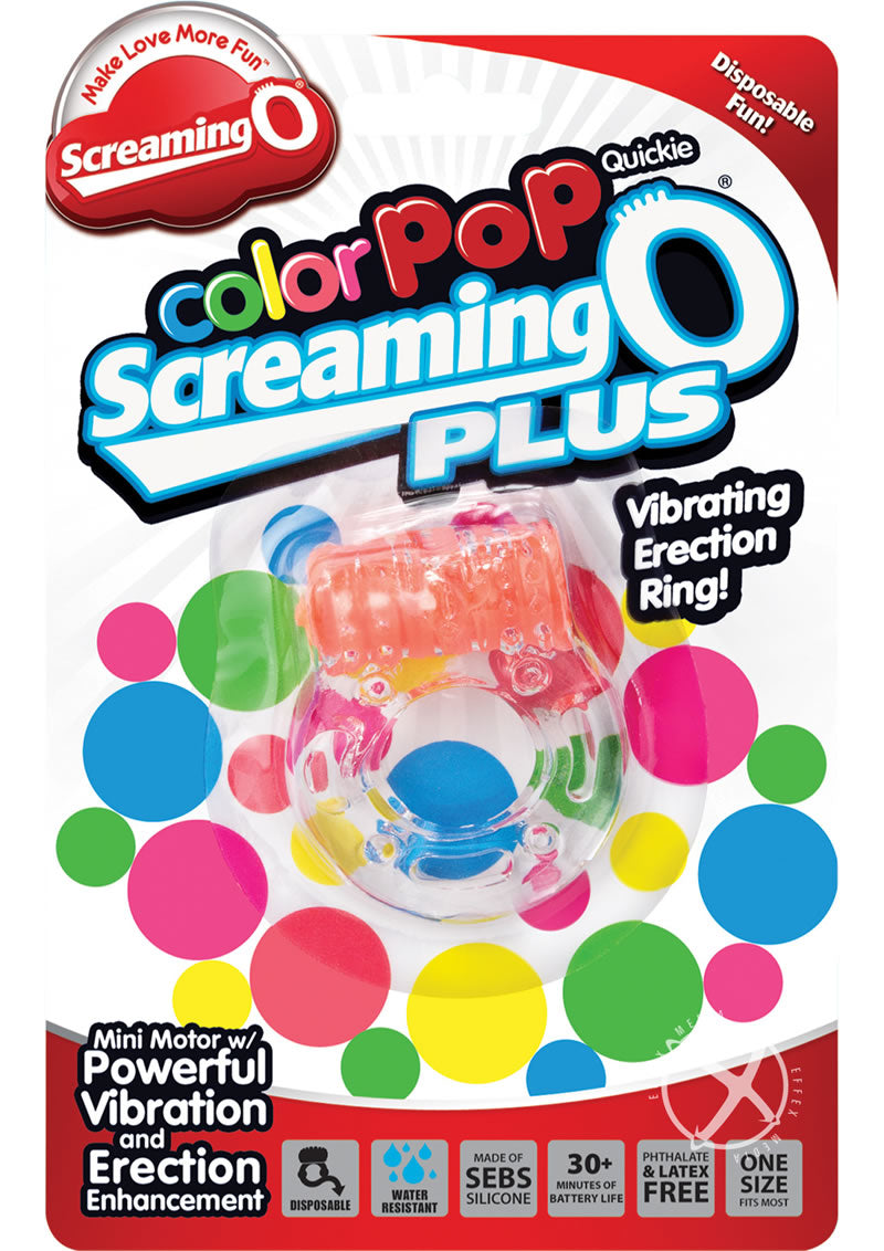 ColorPop Quickie Vibrating Penis Ring - Love Dolls 4U