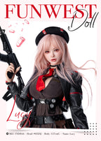 Lucy 157cm G-cup Funwest Full Silicone love doll in white skin - USA stock