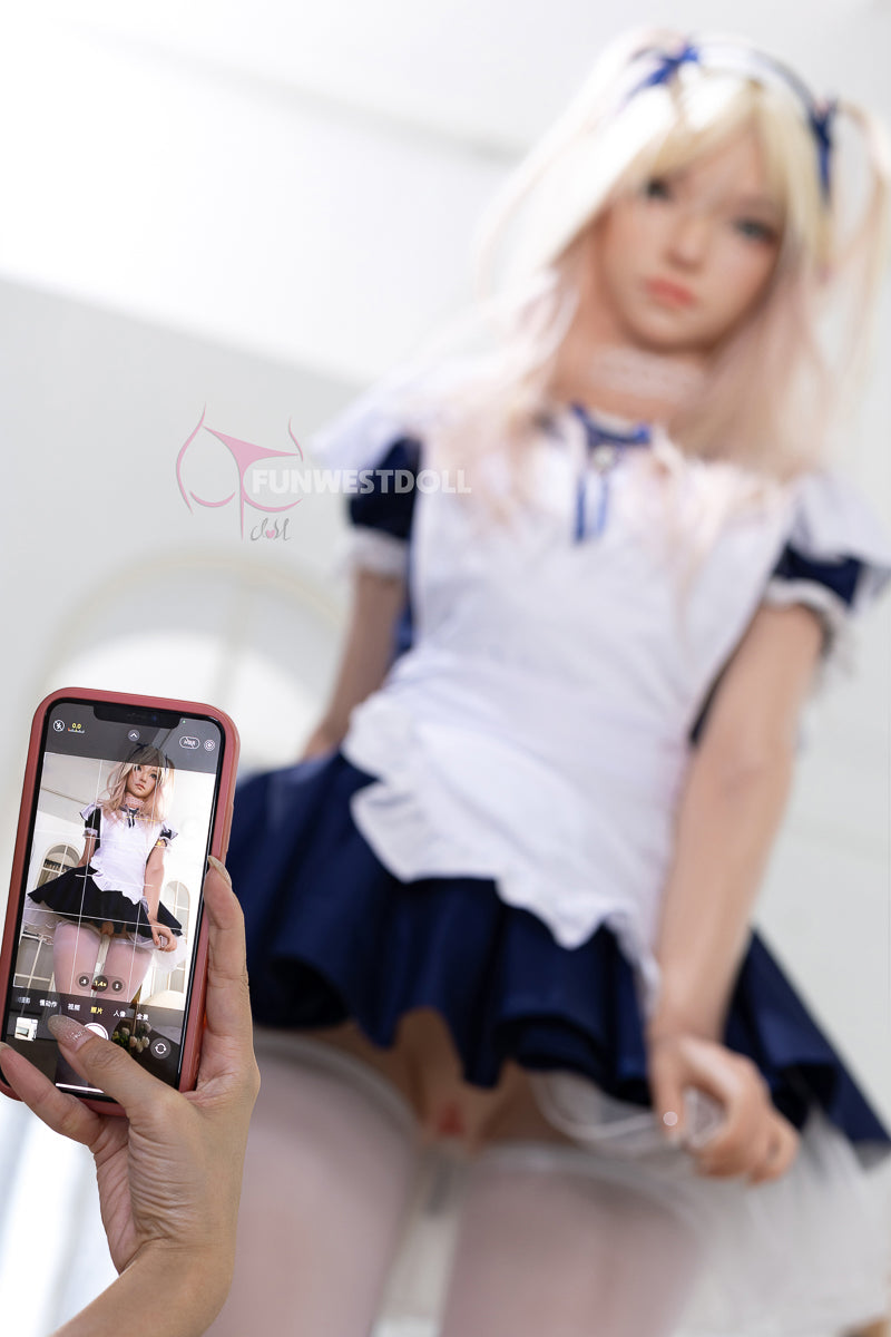 Giselle 159cm A-cup Funwest Full Silicone love doll - product photo 12 - USA stock