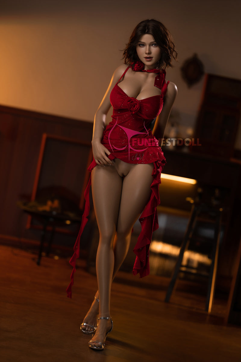 Rose 157cm G-cup Funwest Full Silicone love doll - product photo 8 - USA stock