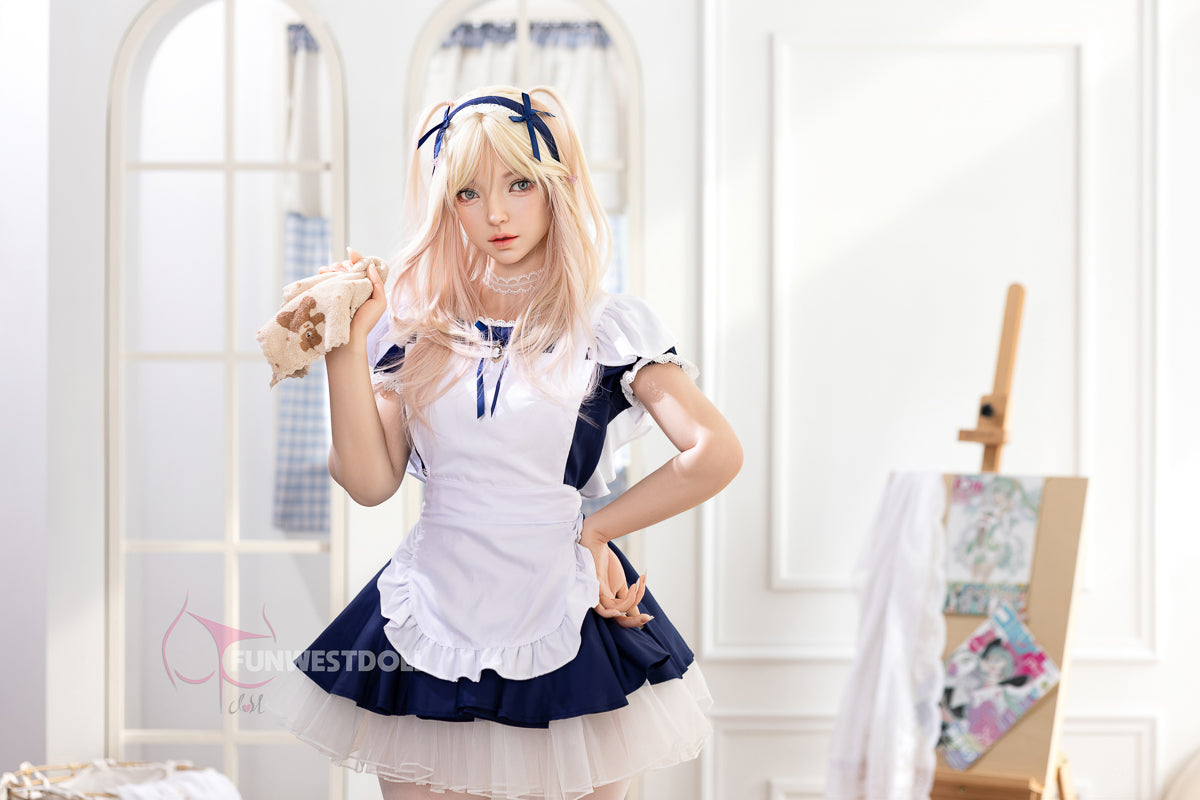 Giselle 159cm A-cup Funwest Full Silicone love doll - product photo 3 - USA stock