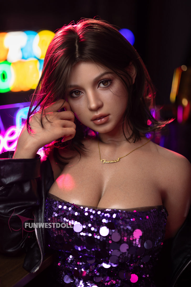 Lyra 157cm G-cup Funwest Full Silicone love doll - product photo 9 - USA stock