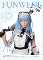 Alice 157cm G-cup Funwest Full Silicone love doll in white skin - USA stock