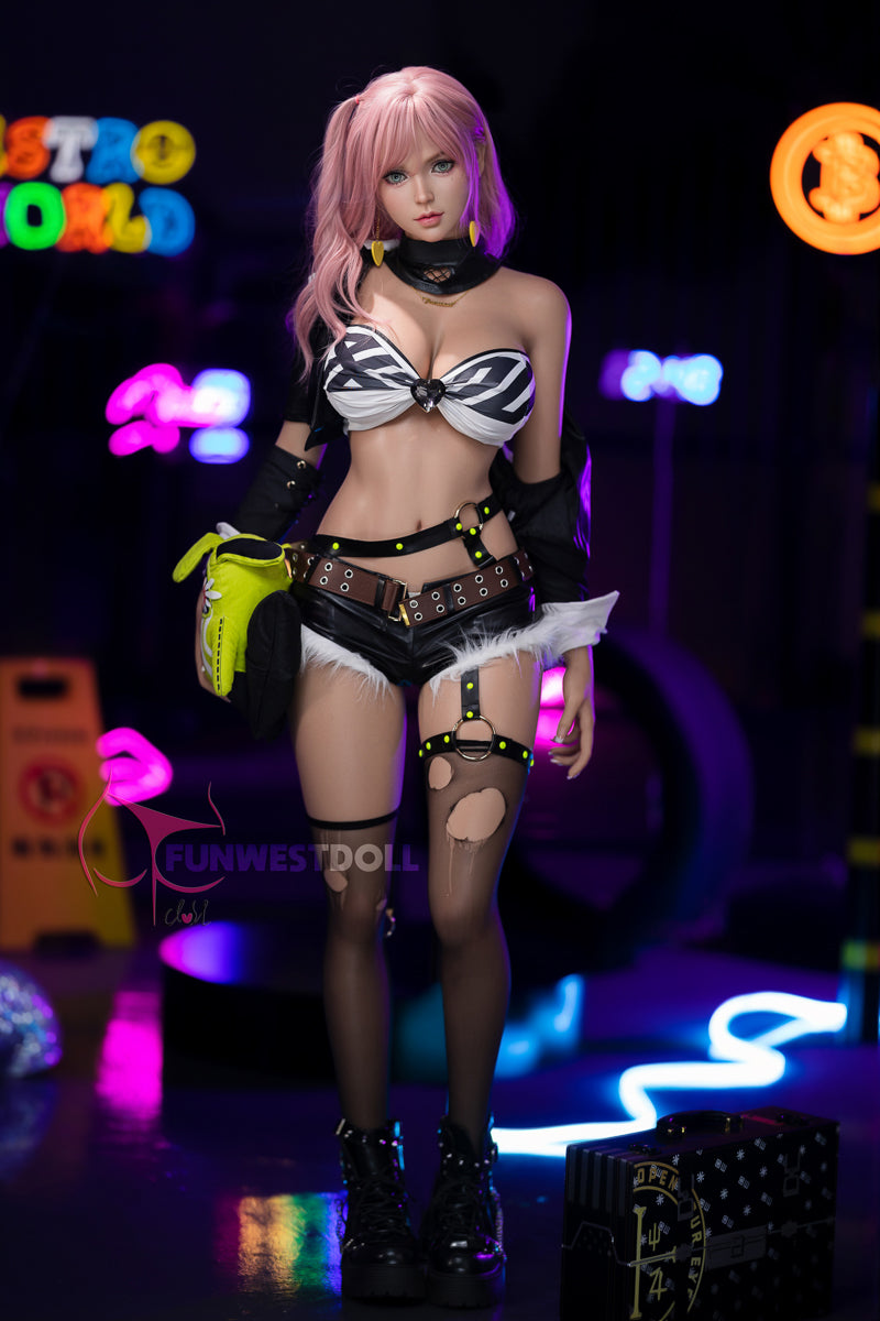 Lily 157cm G-cup Funwest Full Silicone love doll in natural skin - USA stock