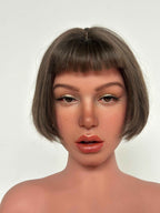 Eleanor Premium Silicone Head (Movable Jaw) + SLE Body Sex Doll - ZELEX® [USA STOCK] – Realistic Sex Doll for Men – Discreet Shipping USA