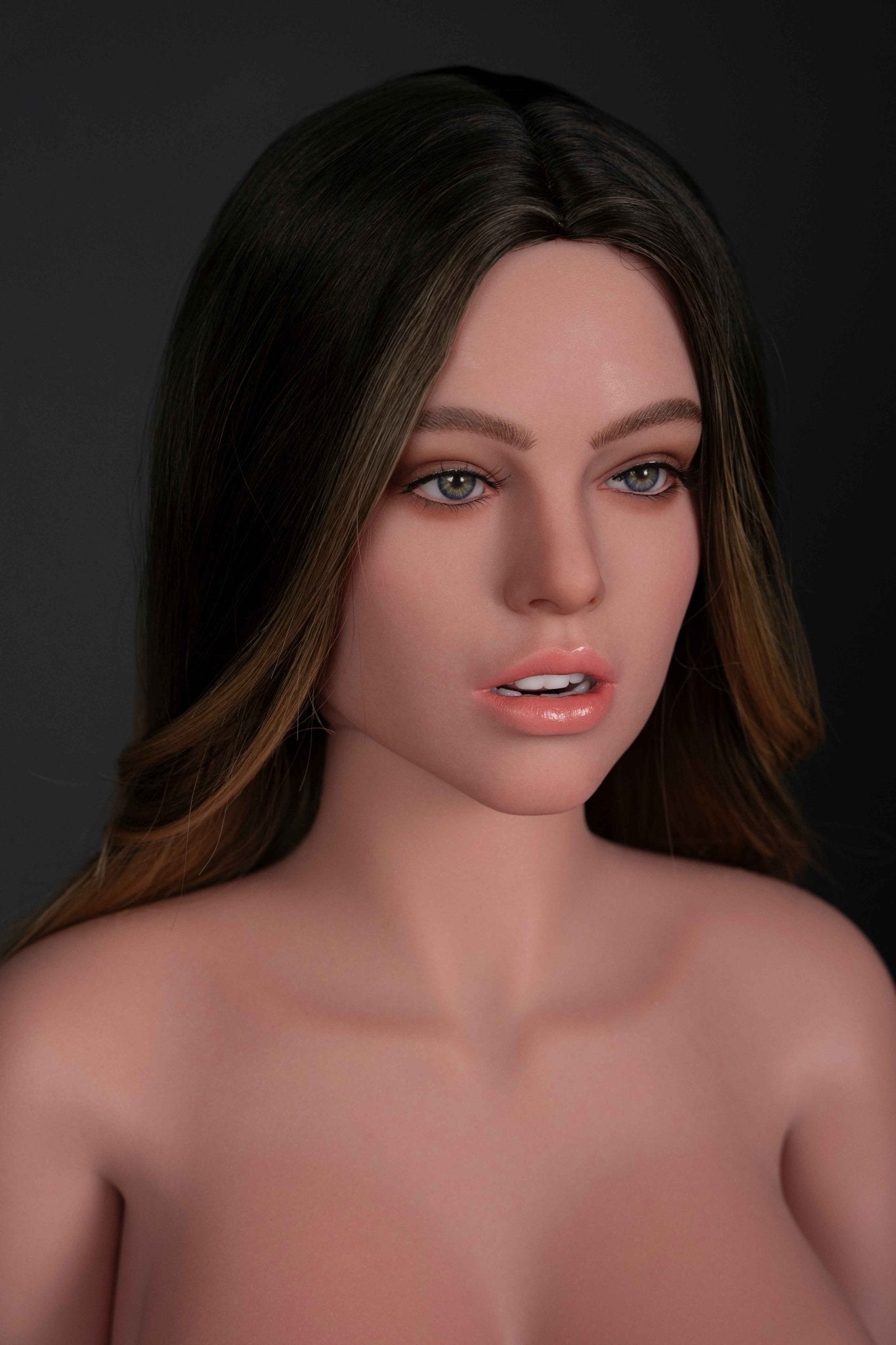 Emily Silicone Head (Movable Jaw) + SLE Body Premium Sex Doll - ZELEX® [USA STOCK] – Realistic Sex Doll for Men – Discreet Shipping USA
