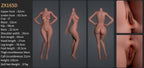 Fanny Premium Silicone Head (Movable Jaw) + SLE Body Sex Doll - ZELEX® [USA STOCK] – Realistic Sex Doll for Men – Discreet Shipping USA