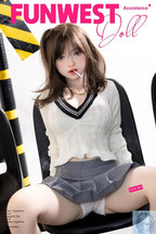 Funwest 152cm D Cup TPE Sex Doll Amy In White - Love Dolls 4U