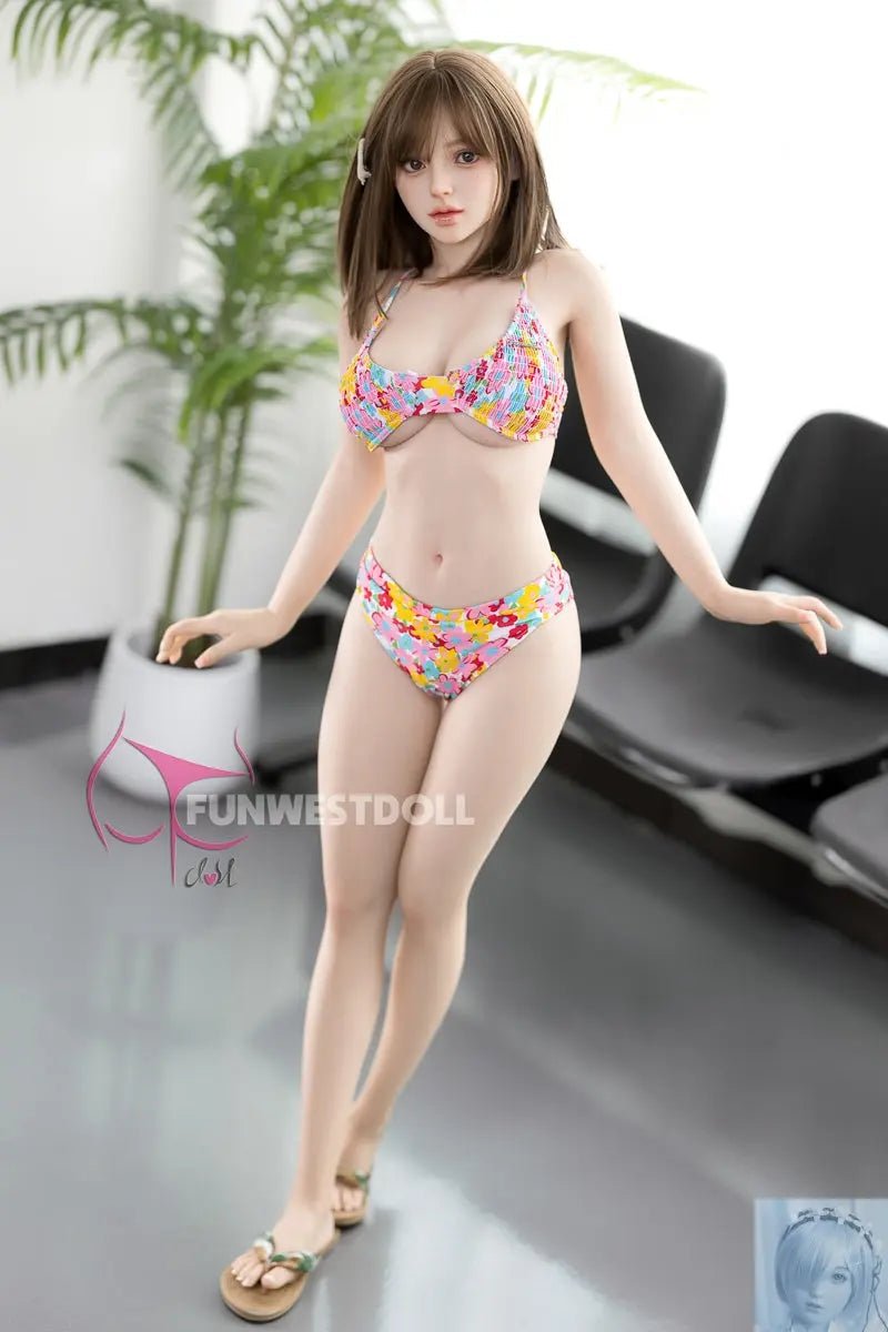 Funwest 152cm D Cup TPE Sex Doll Lily in White - Love Dolls 4U