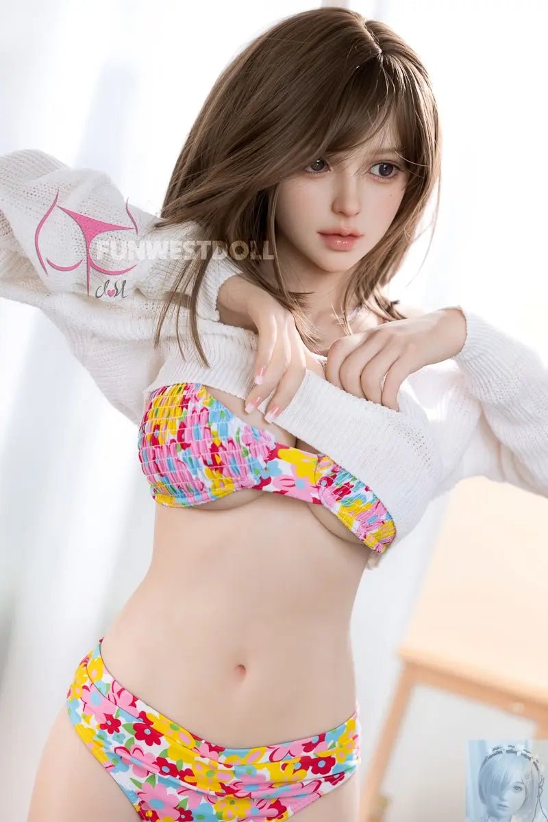 Funwest 152cm D Cup TPE Sex Doll Lily in White - Love Dolls 4U